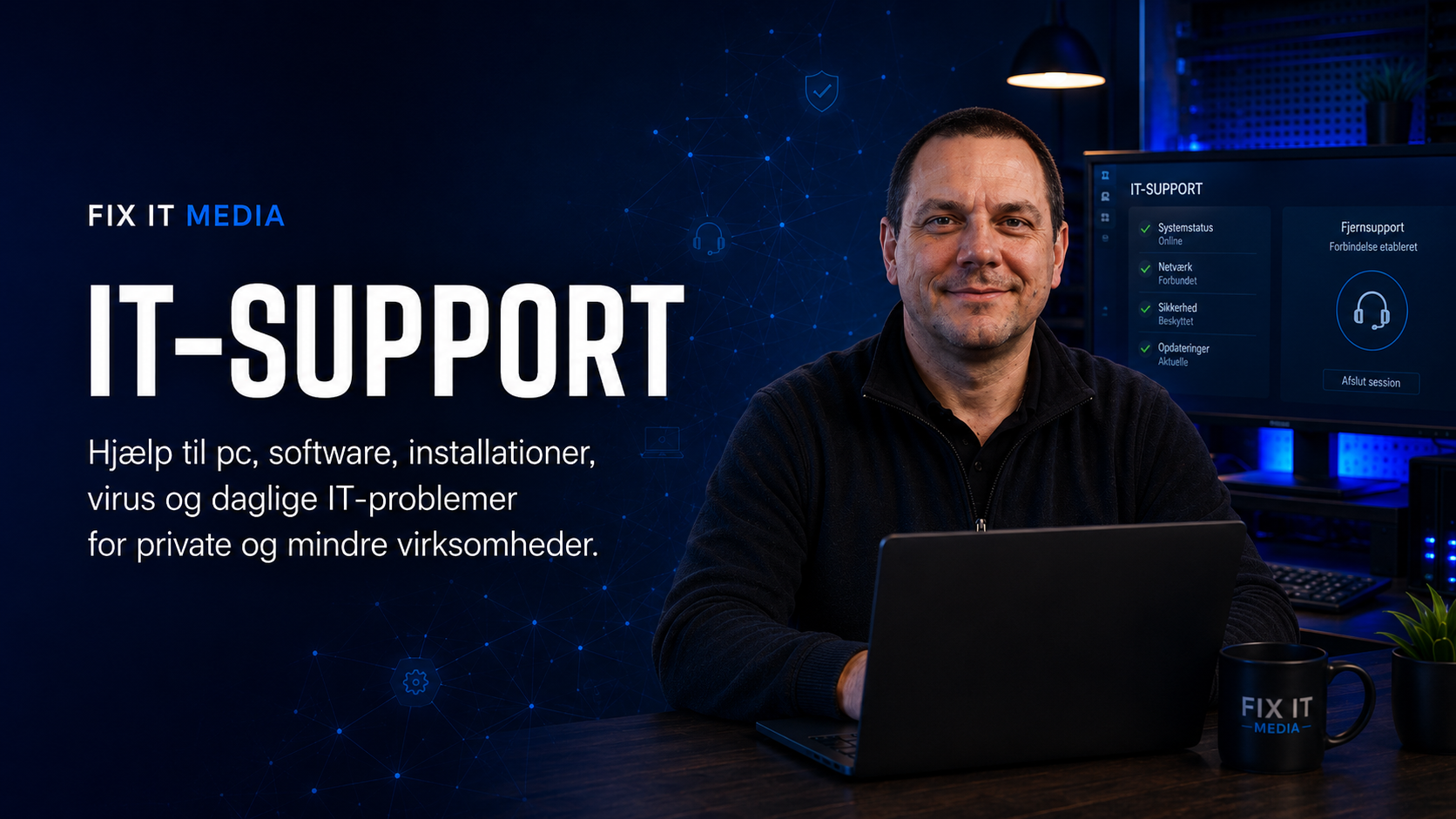 IT-Support hero banner