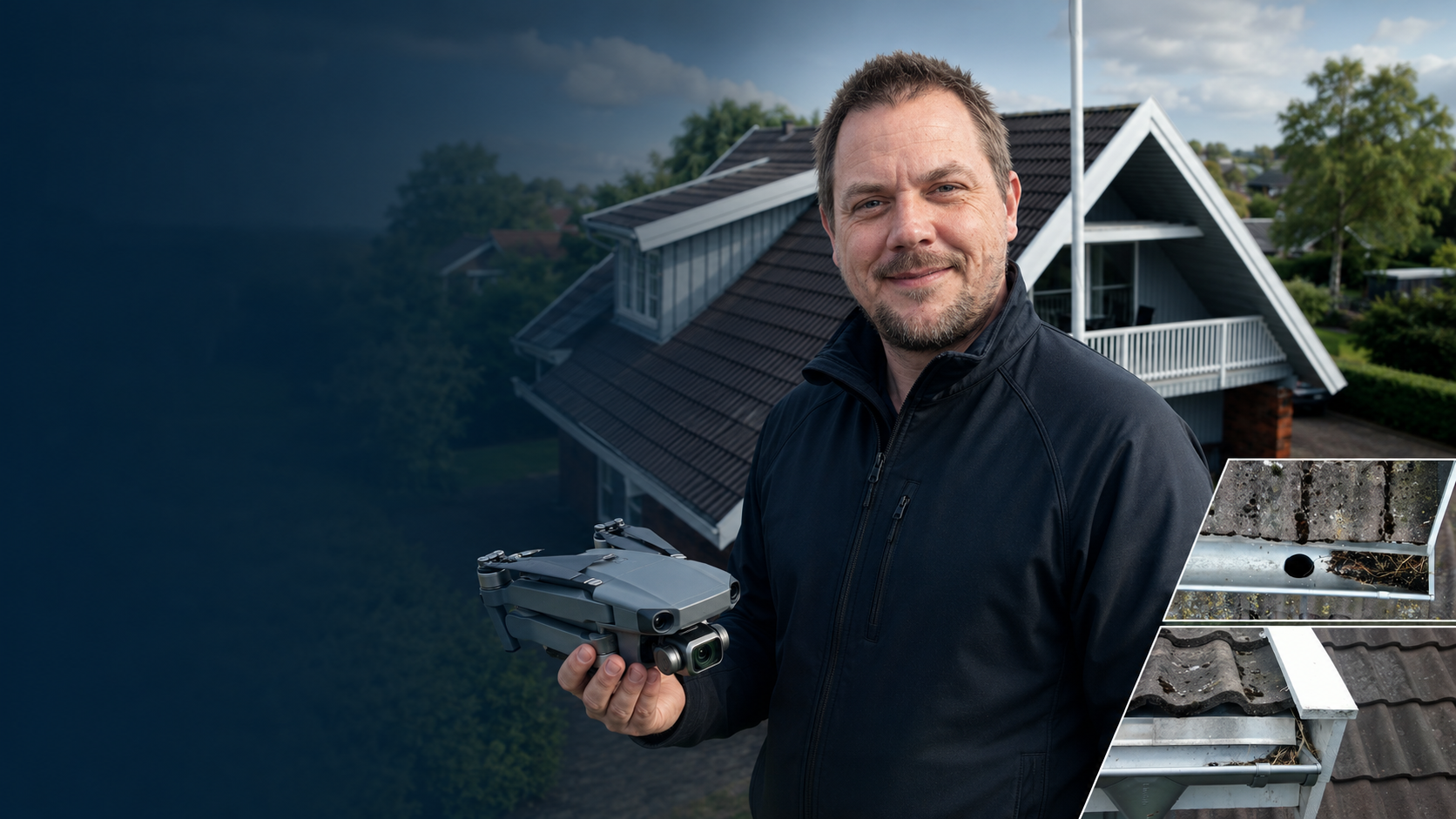 Mig med dronen til en droneinspektion hero banner